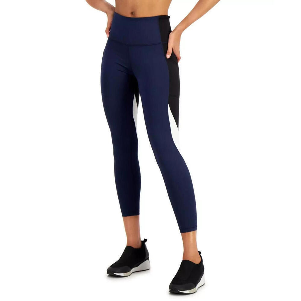 Ideology 289917 Womens Colorblock 7/8 Leggings Size XS
